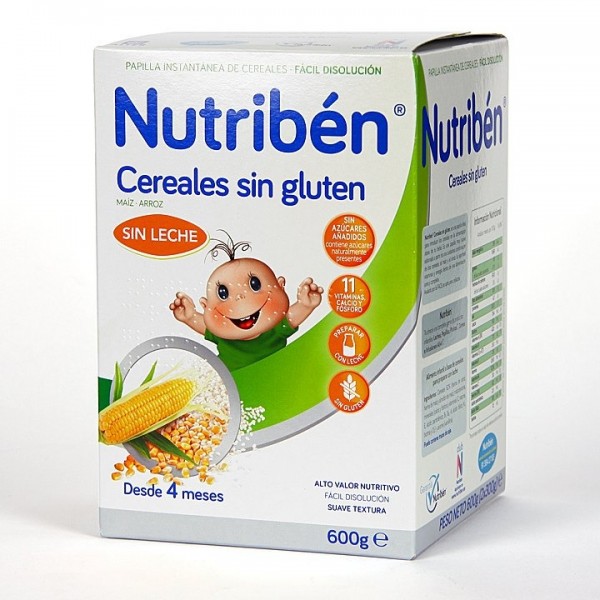 Nutriben Cereales Sin Gluten 600 g