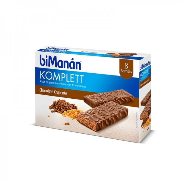 Bimanan Bekomplett Barritas Chocolate Crujiente 
