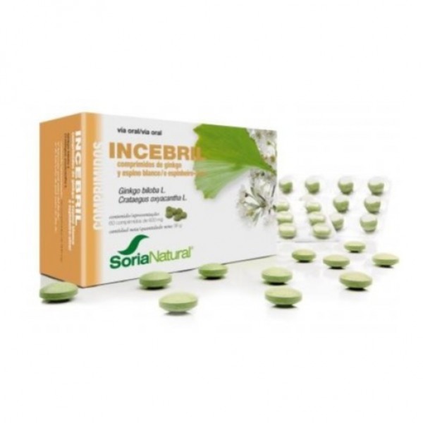 Incebril Ginkgo Y Espino Blanco 60 Comps Soria Natural