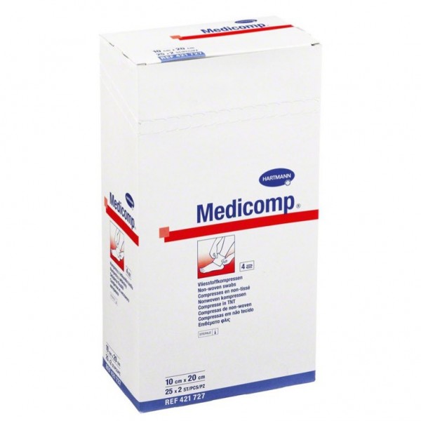 Medicomp Compresas 7,5x7,5 Cm 40x5 Uds R.411052 Hartmann