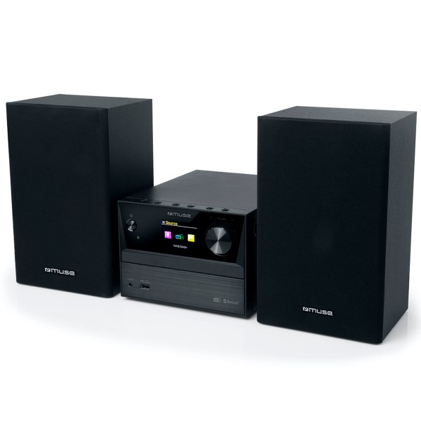 Muse m-70 dbt  / microcadena 40w con altavoces