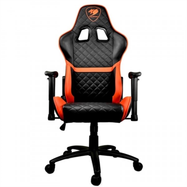 Cougar silla gaming armor one negra/naranja