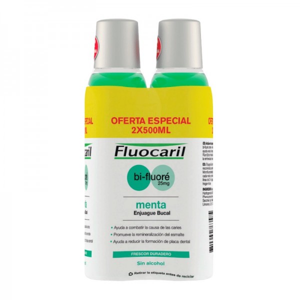 Fluocaril Colutorio 2x500 ml Promo