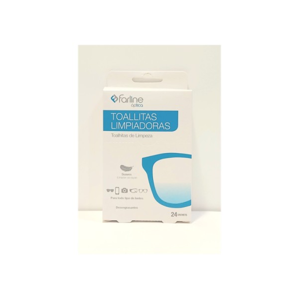 Toallitas Limpiagafas 24 Und Farline