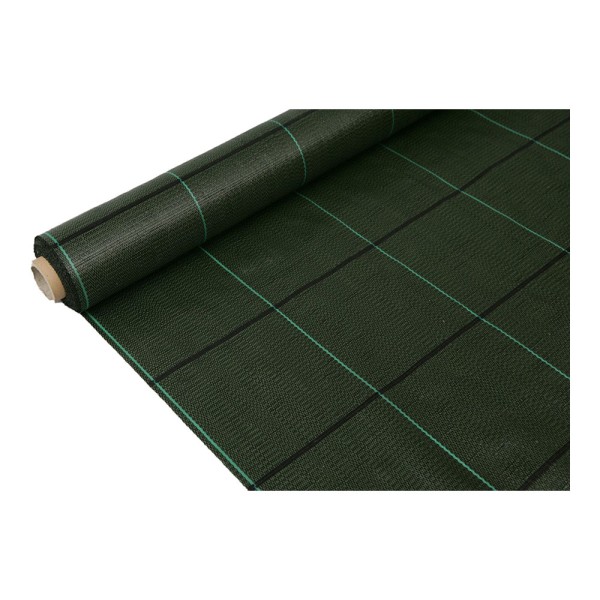 Malla antihierba 100 gr/m² 1 x 100 m color verde
