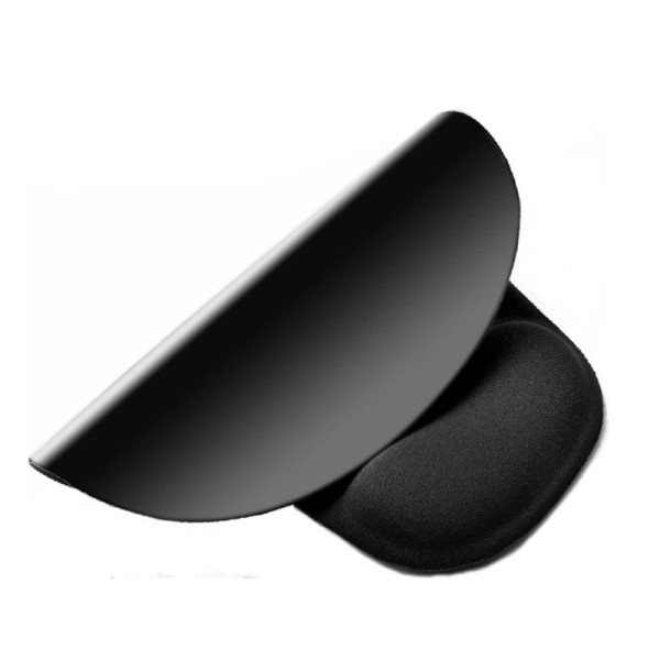 Ewent alfombrilla de gel reposamuñecas negra